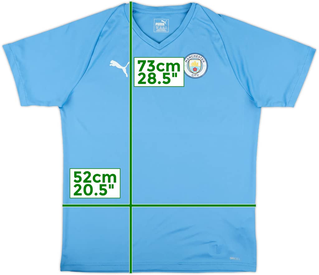 2019-20 Manchester City Puma Training Shirt - 9/10 - (M)