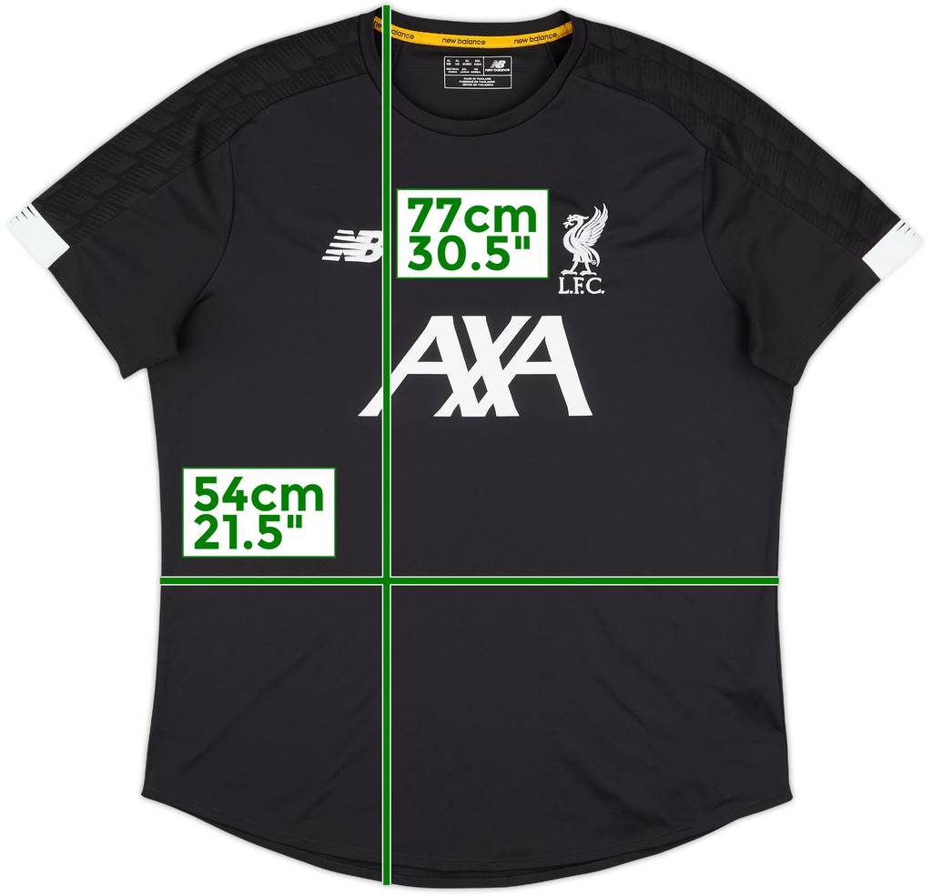 2019-20 Liverpool New Balance Training Shirt - 9/10 - (XL)