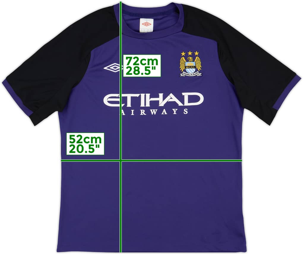 2012-13 Manchester City Umbro Training Shirt - 8/10 - (L)