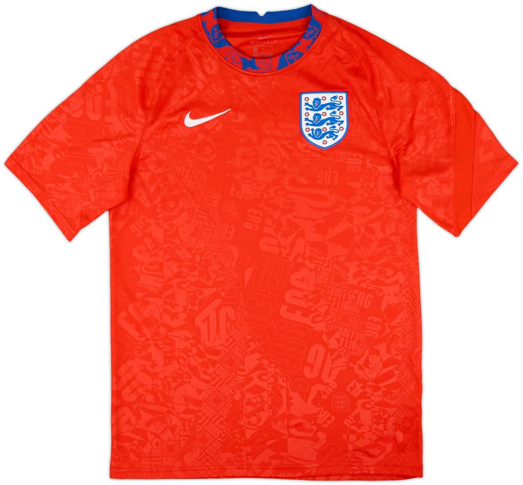 2020-21 Engand Nike Training Shirt - 9/10 - (M)