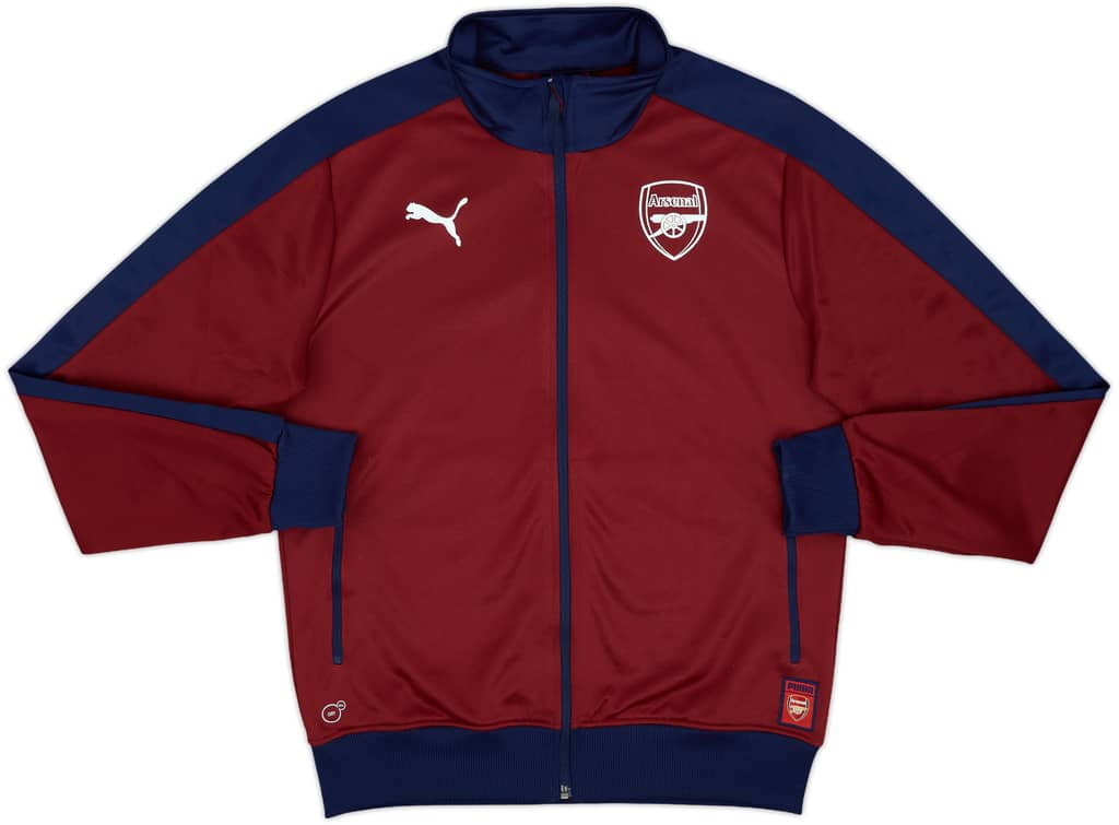 2017-18 Arsenal Puma Track Jacket - 8/10 - (M)