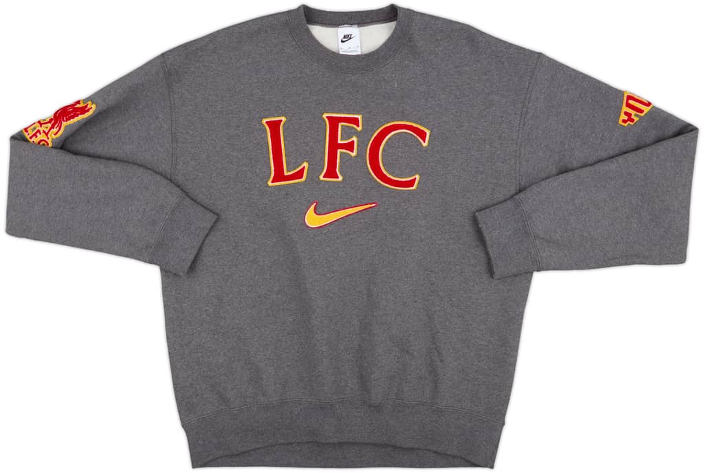 2023-24 Liverpool Nike Sweat Top - 9/10 - (M)