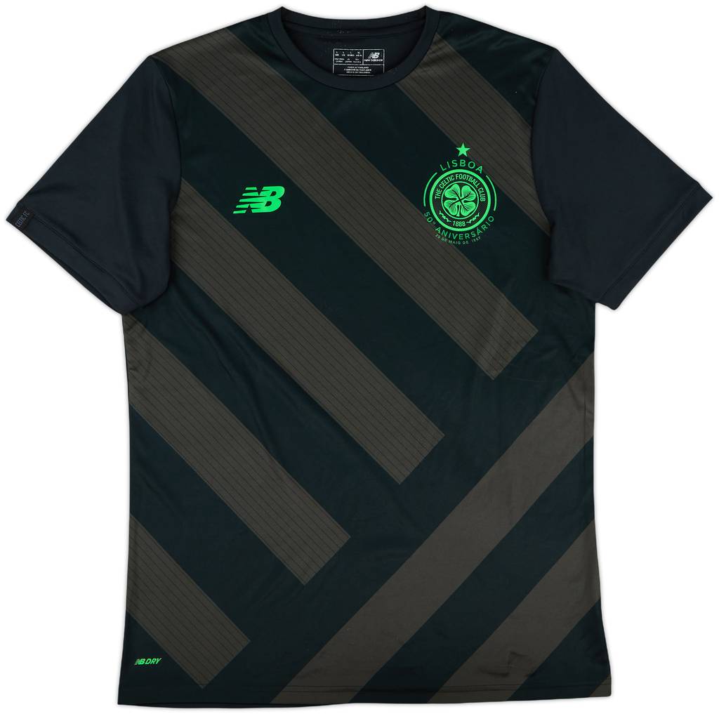 2017-18 Celtic New Balance Training Shirt - 8/10 - (L)