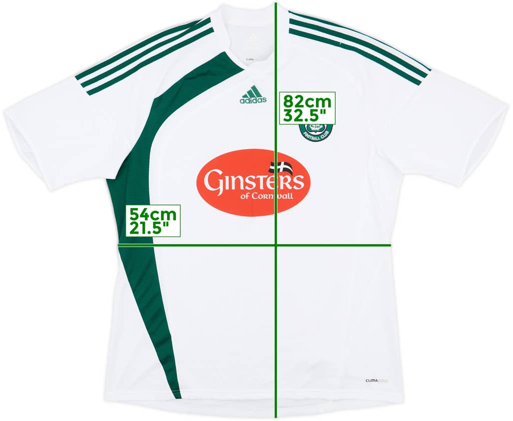 2009-10 Plymouth Argyle Away Shirt - 8/10 - (XL)