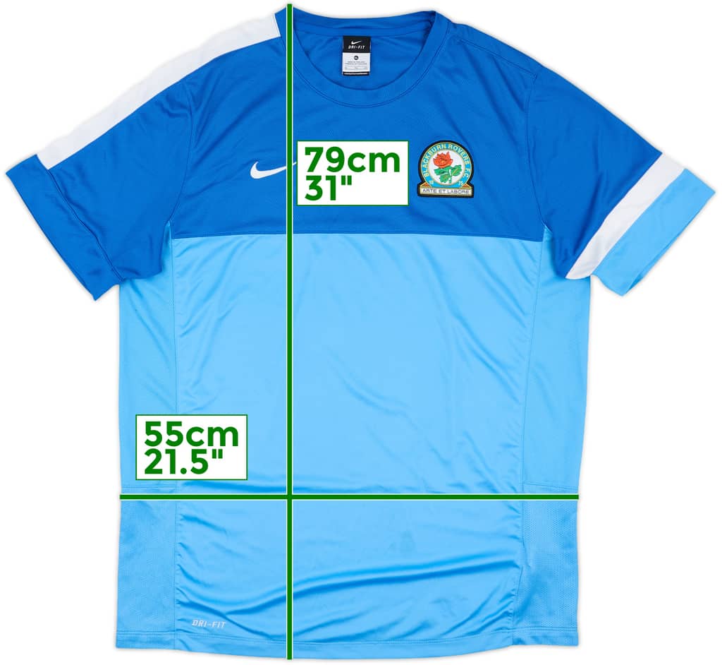 2013-14 Blackburn Nike Training Shirt - 7/10 - (XL)