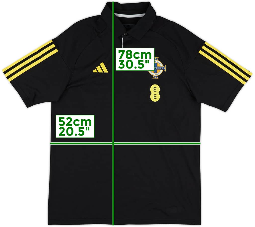 2022-23 Northern Ireland adidas Polo Shirt - 10/10 - (M)