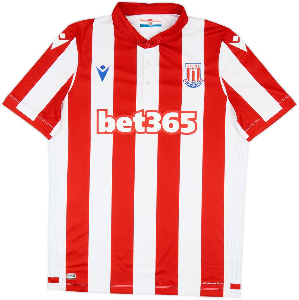 2019-20 Stoke City Home Shirt - 6/10 - (XL)