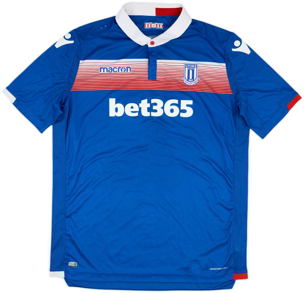 2017-18 Stoke City Away Shirt - 8/10 - (4XL)