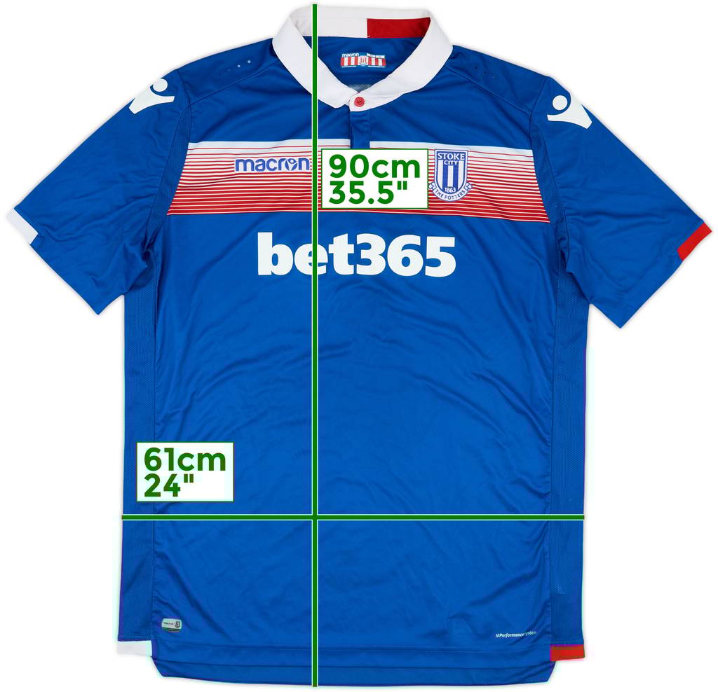 2017-18 Stoke City Away Shirt - 8/10 - (4XL)