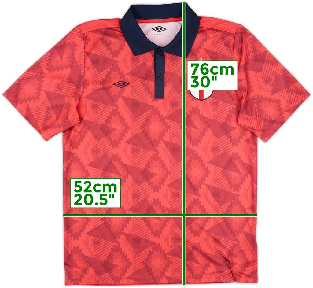 2018 England Umbro Polo Shirt - 9/10 - (M)