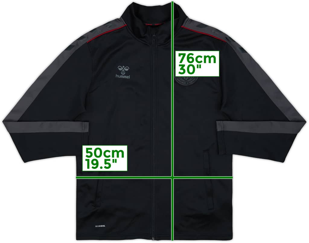 2016 Wigan Warriors Hummel Track Jacket - 9/10 - (M)