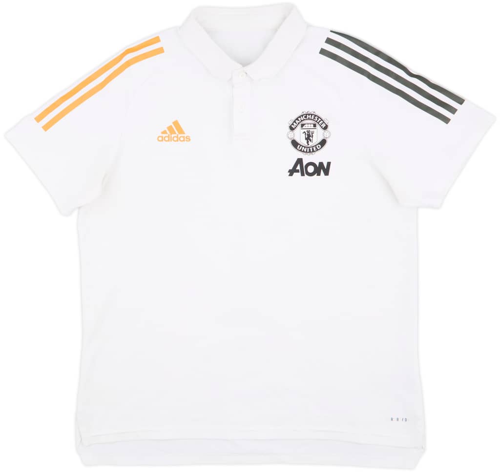 2020-21 Manchester United adidas Polo Shirt - 8/10 - (L)