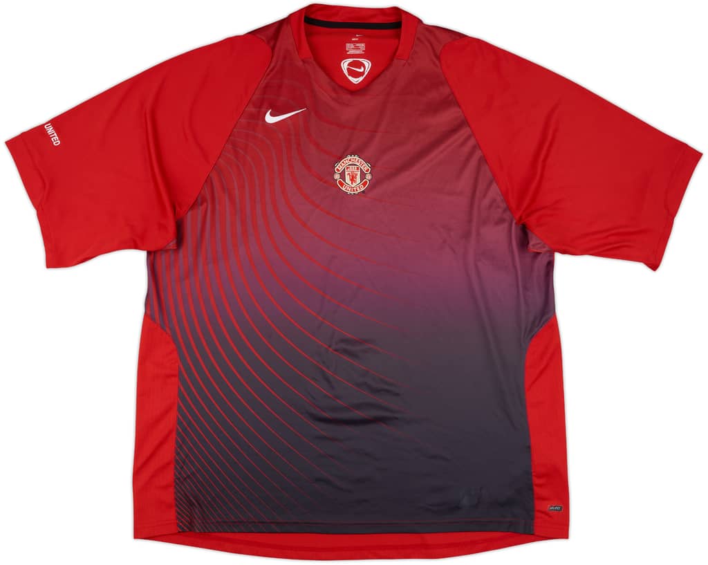 2006-07 Manchester United Nike Training Shirt - 10/10 - (XXL)