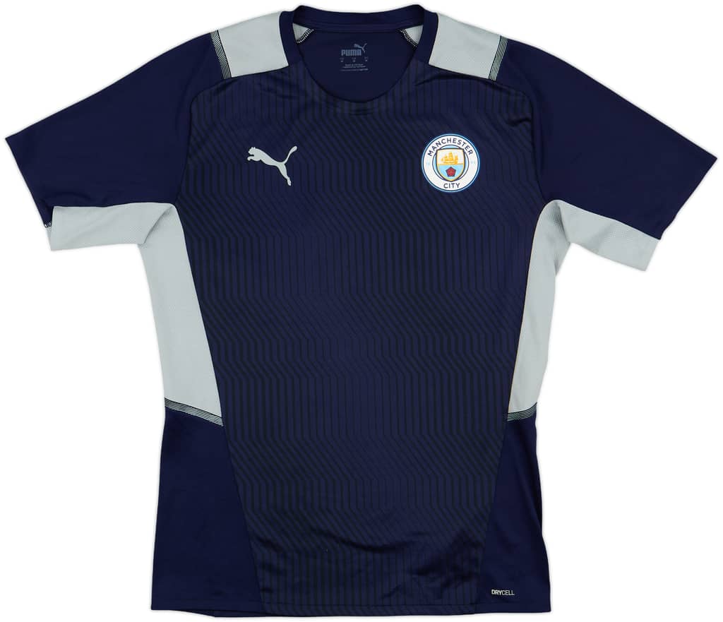 2021-22 Manchester City Puma Training Shirt - 9/10 - (M)