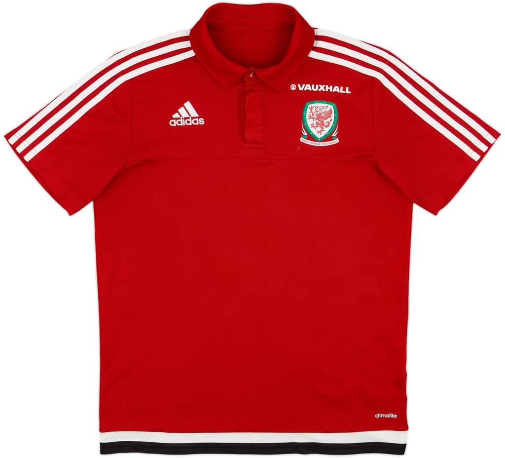 2016-17 Wales adidas Polo Shirt - 8/10 - (M)