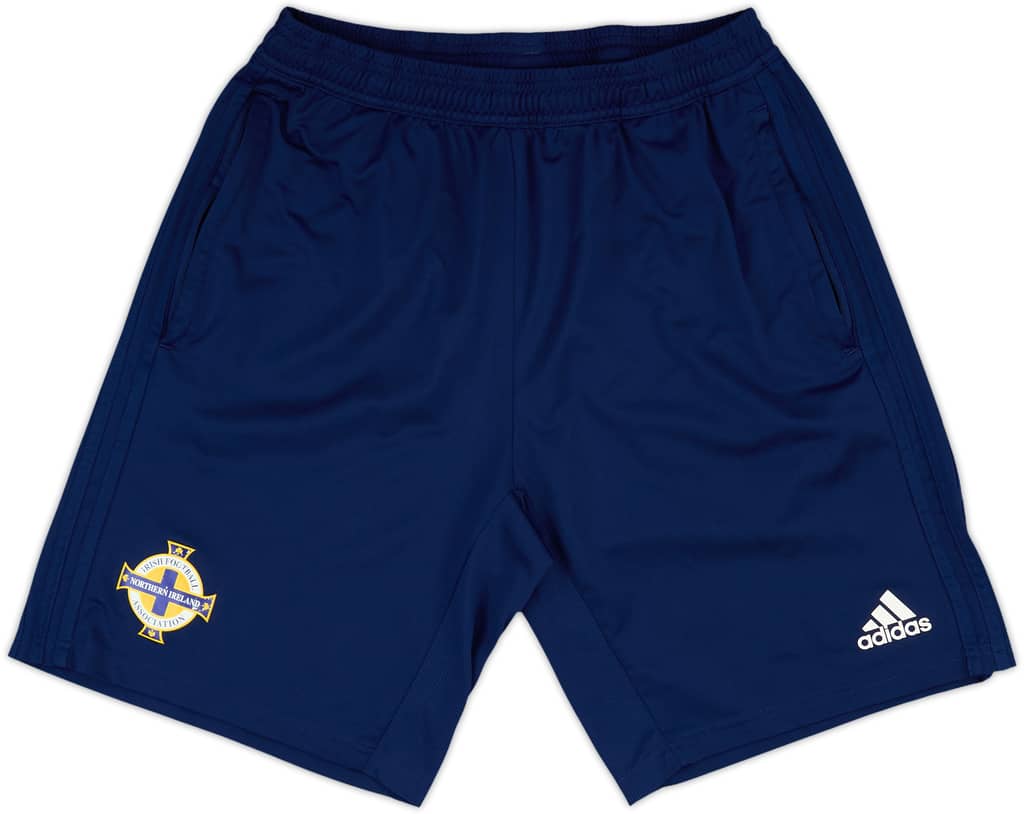 2017-18 Northern Ireland adidas Training Shorts - 10/10 - (L)
