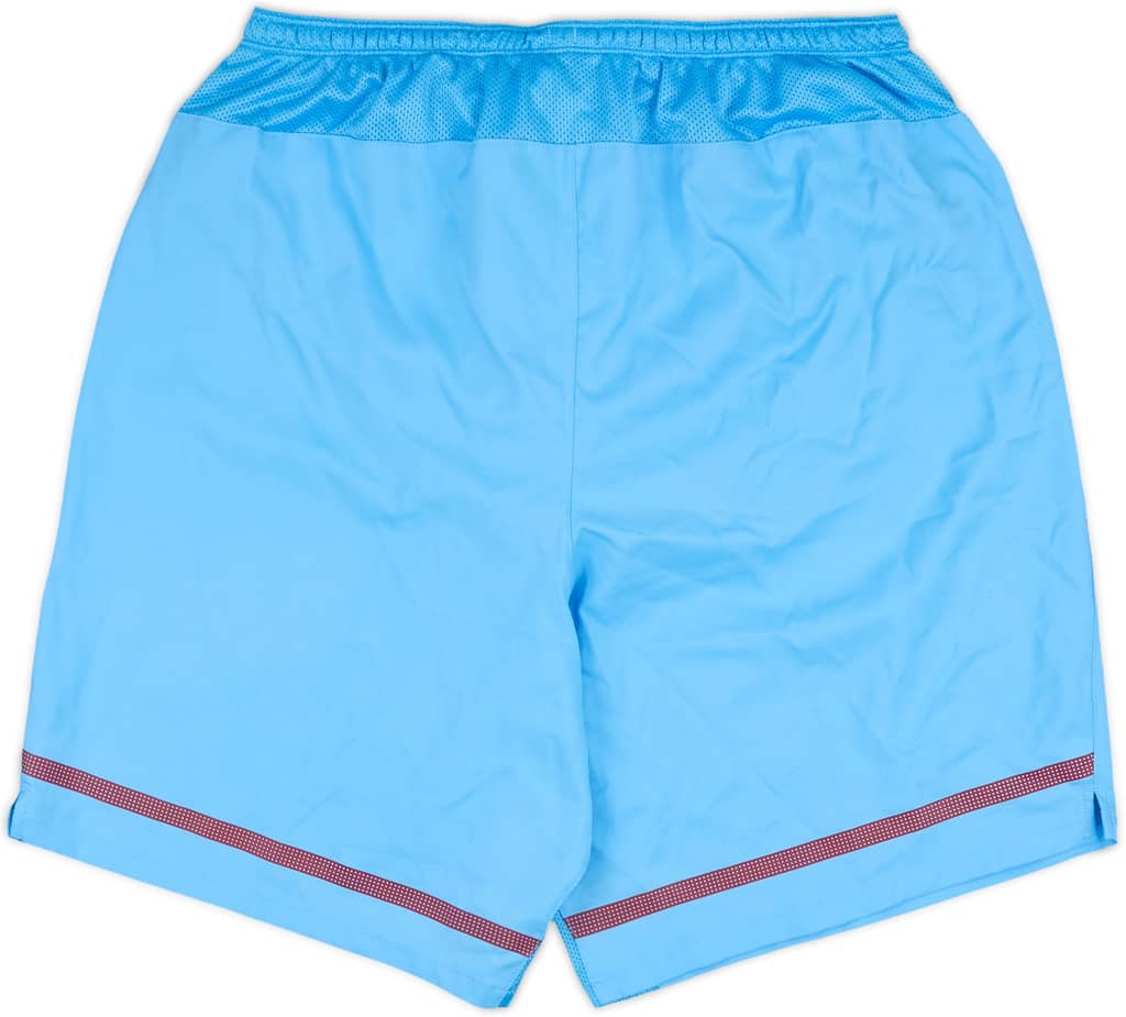 2011-12 Aston Villa Player Issue Alternate Home Shorts - 9/10 - (XL)