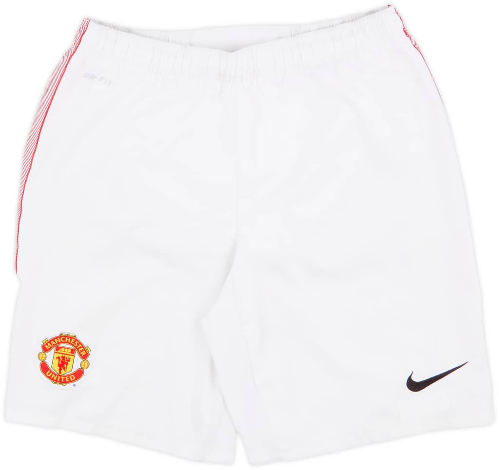2012-13 Manchester United Home Shorts - 7/10 - (M)
