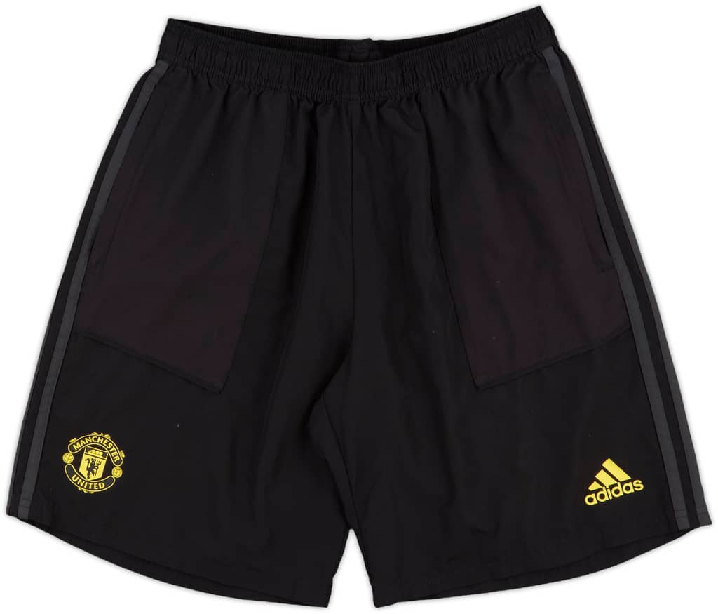 2019-20 Manchester United adidas Training Shorts - 9/10 - (L)