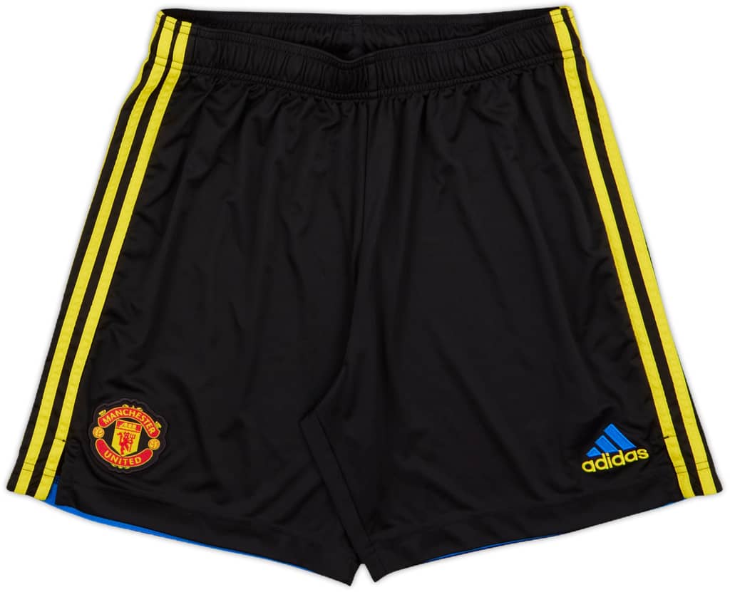 2021-22 Manchester United Third Shorts - 10/10 - (L)
