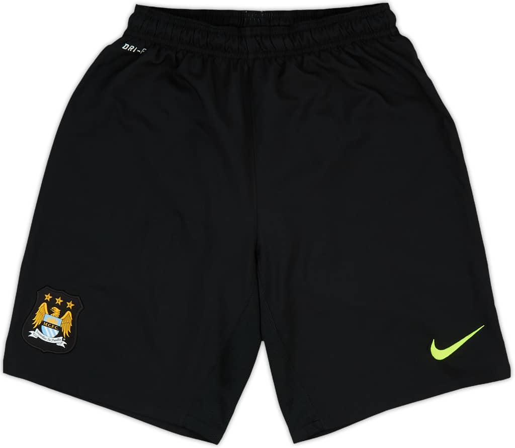 2013-14 Manchester City GK Shorts - 9/10 - (M)
