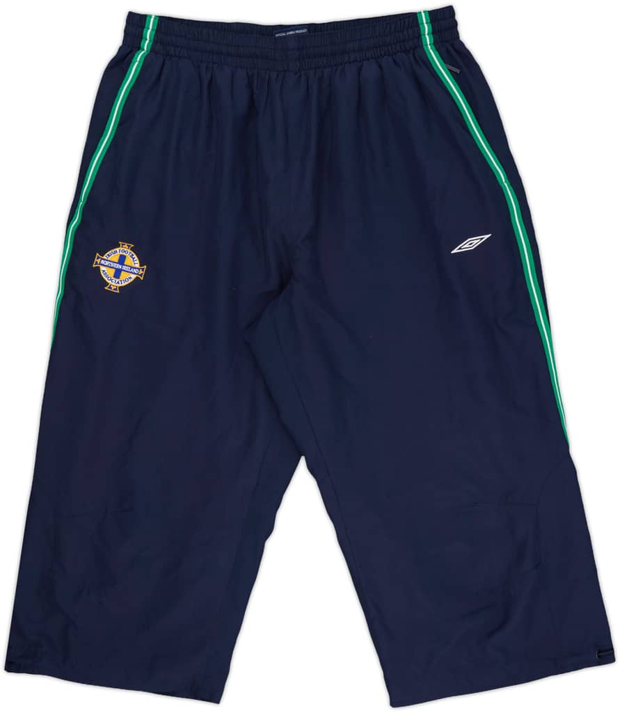 2008-09 Northern Ireland Umbro 3/4 Track Pants/Bottoms - 8/10 - (XL)