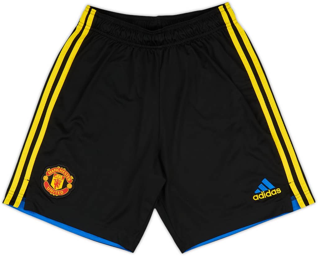 2021-22 Manchester United Third Shorts - 9/10 - (S)