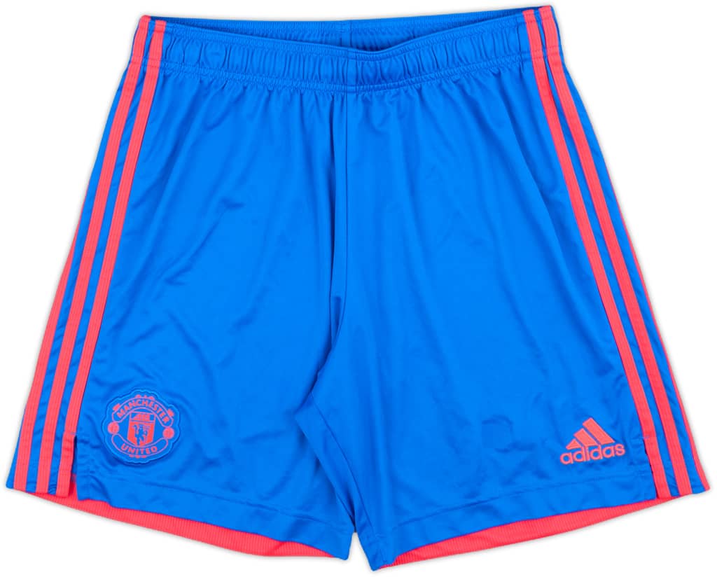 2021-22 Manchester United adidas Training Shorts - 10/10 - (L)