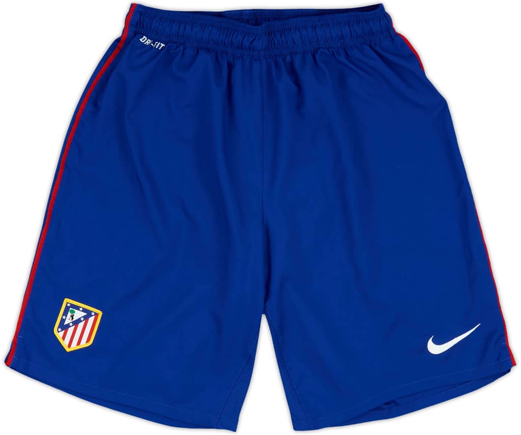 2013-14 Atletico Madrid Home Shorts - 10/10 - (L)