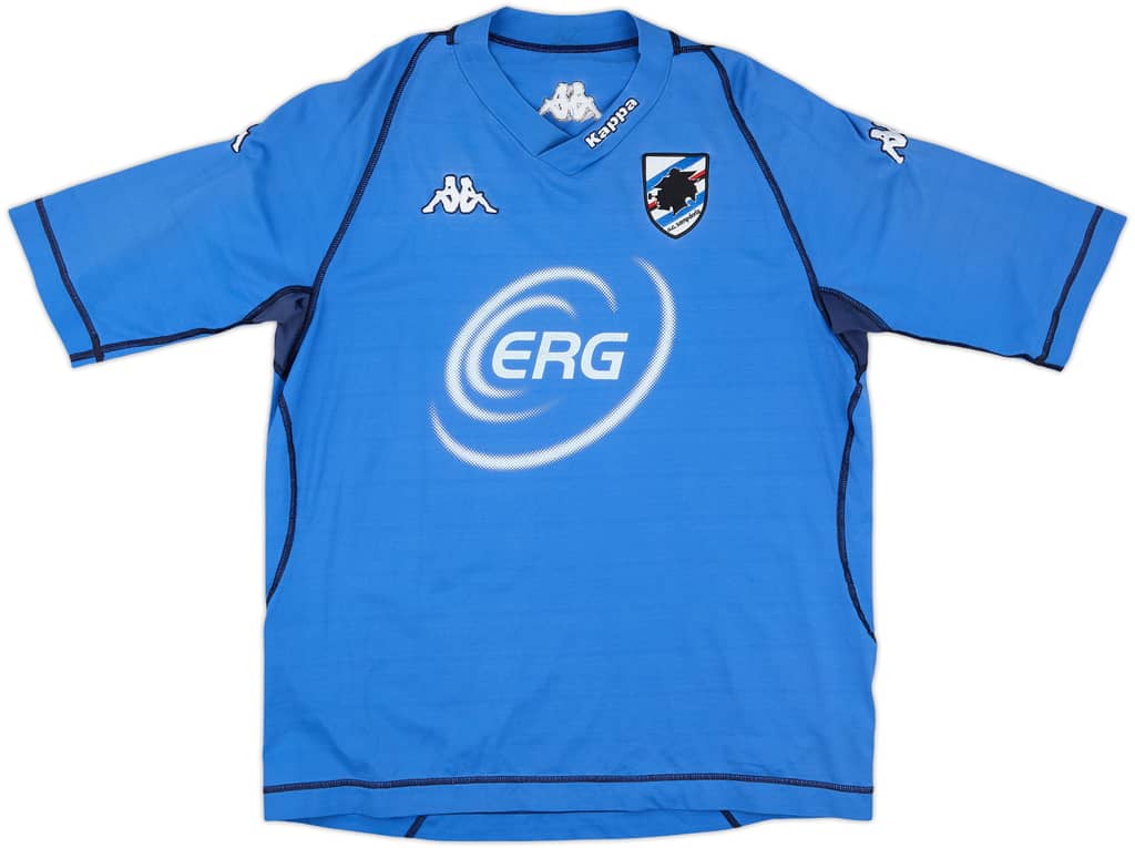 2004-05 Sampdoria Kappa Training Shirt - 5/10 - (XL)