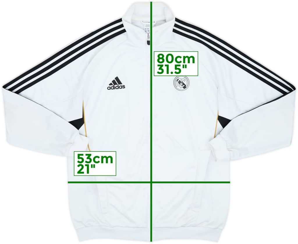 2011-12 Real Madrid adidas Track Jacket - 7/10 - (M/L)