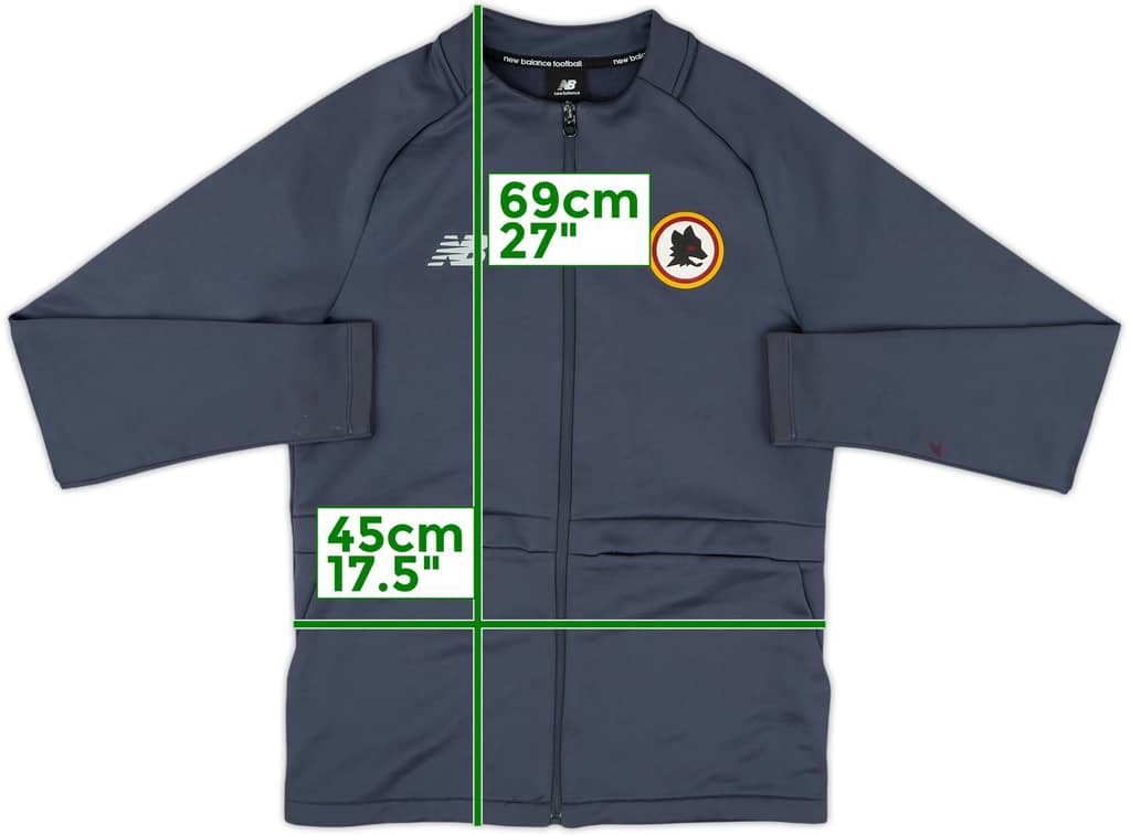 2021-22 Roma New Balance Track Jacket - 6/10 - (S)