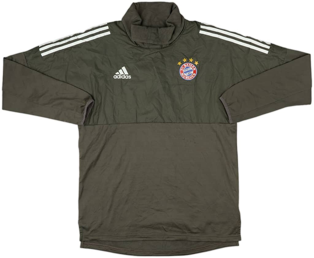 2017-18 Bayern Munich adidas CL Fleece Sweat Top - 6/10 - (M)