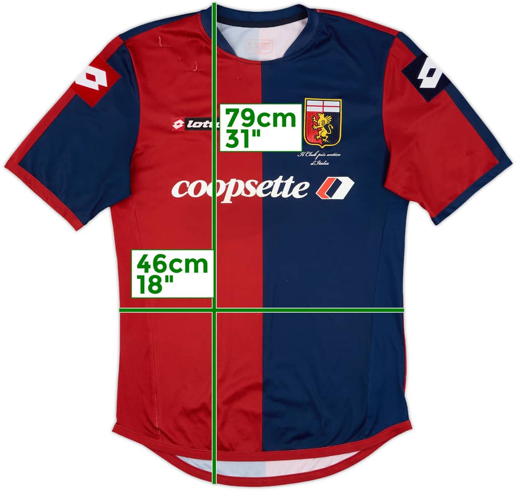 2012-13 Genoa Home Shirt - 7/10 - (L)