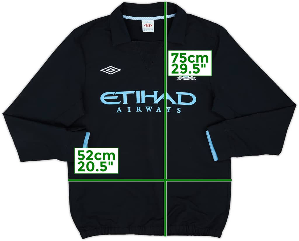 2010-11 Manchester City Umbro Drill Top - 8/10 - (M)