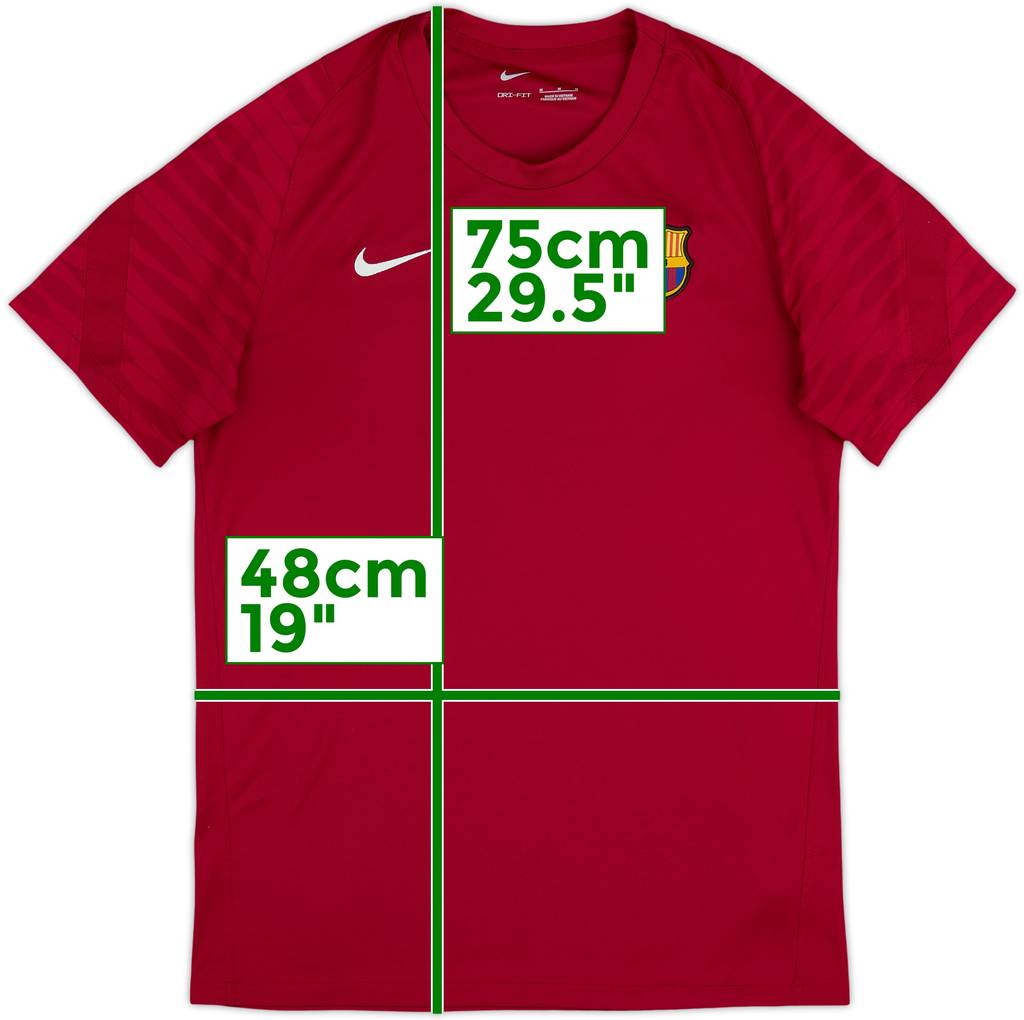 2021-22 Barcelona Nike Training Shirt - 7/10 - (M)