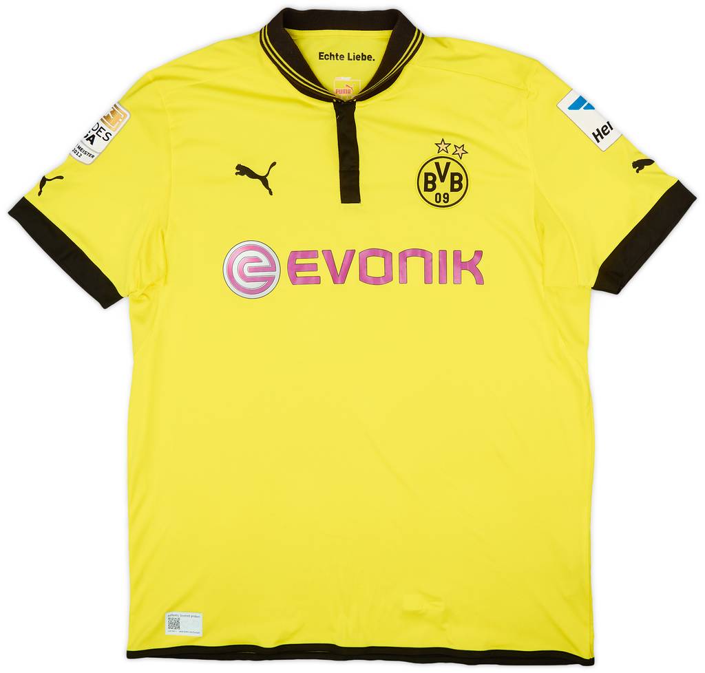 2012-13 Borussia Dortmund Home Shirt - 7/10 - (3XL)