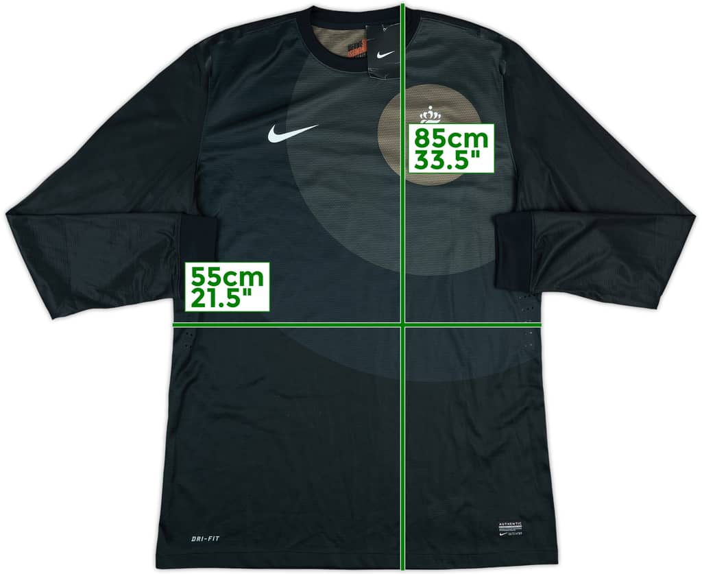 2012-13 Netherlands Player Issue GK Shirt (XL)