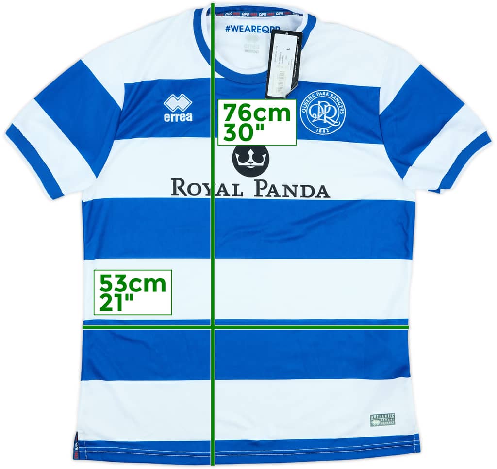 2017-18 QPR Home Shirt (L)