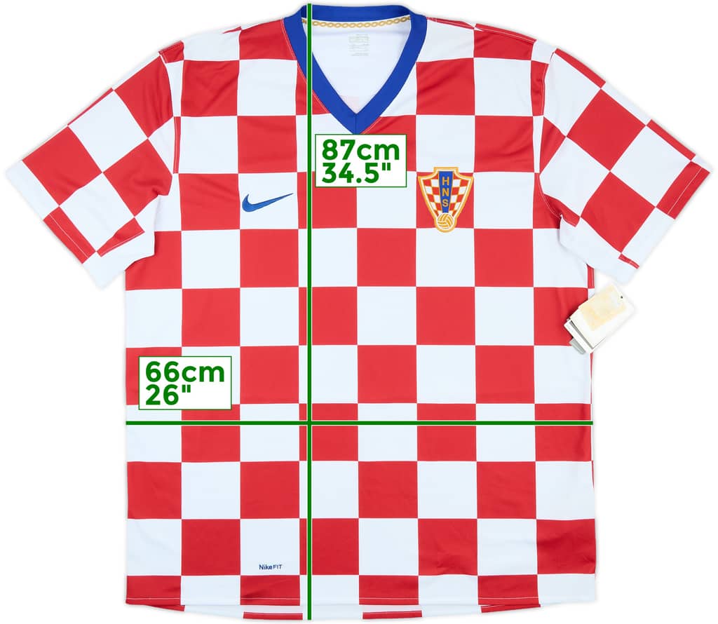 2008-09 Croatia Home Shirt (XXL)