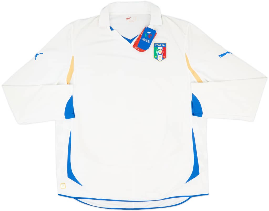 2010-12 Italy Away L/S Shirt (XXL)