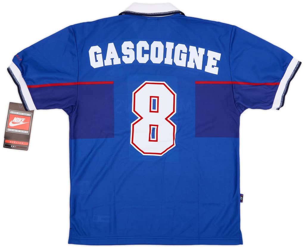 1997-99 Rangers Home Shirt Gascoigne #8 (M)