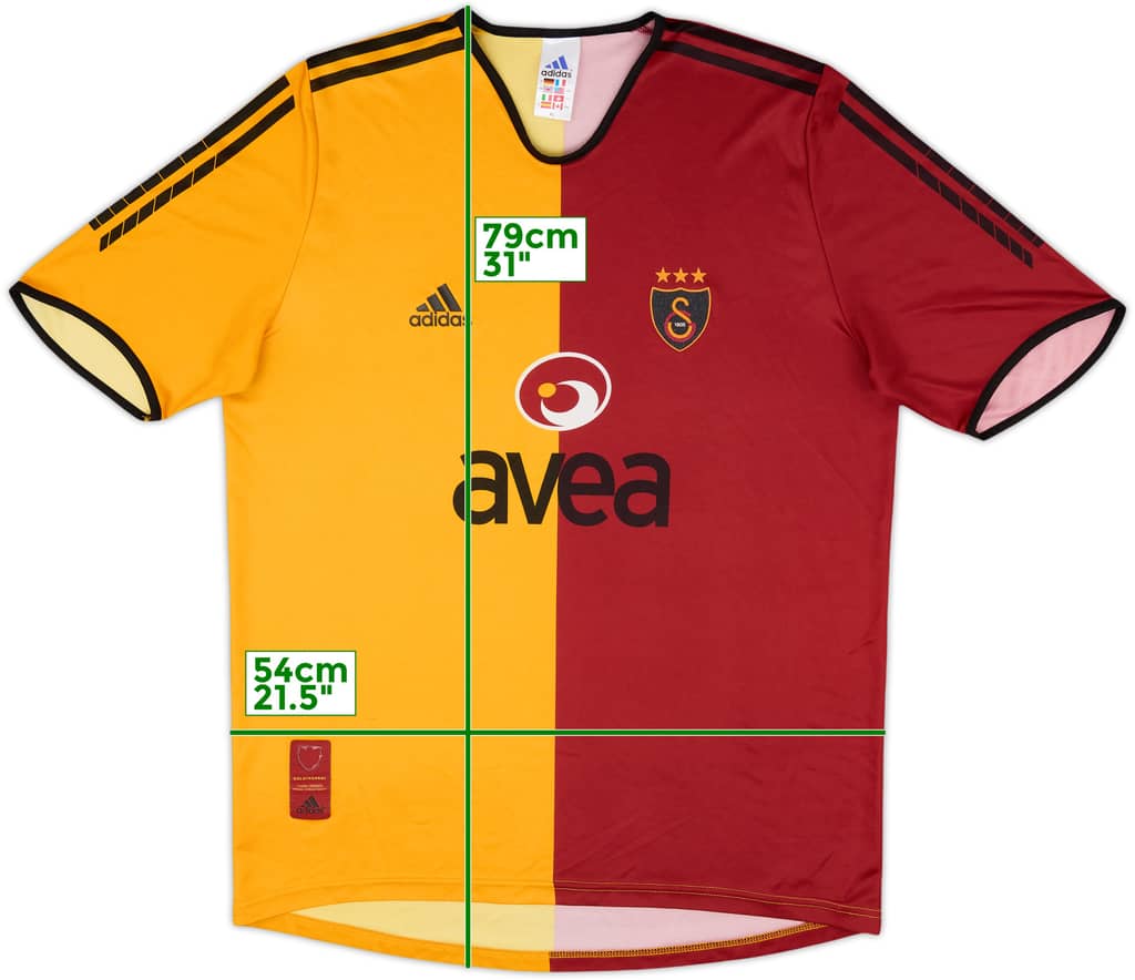 2005-06 Galatasaray Home Shirt - 7/10 - (XL)