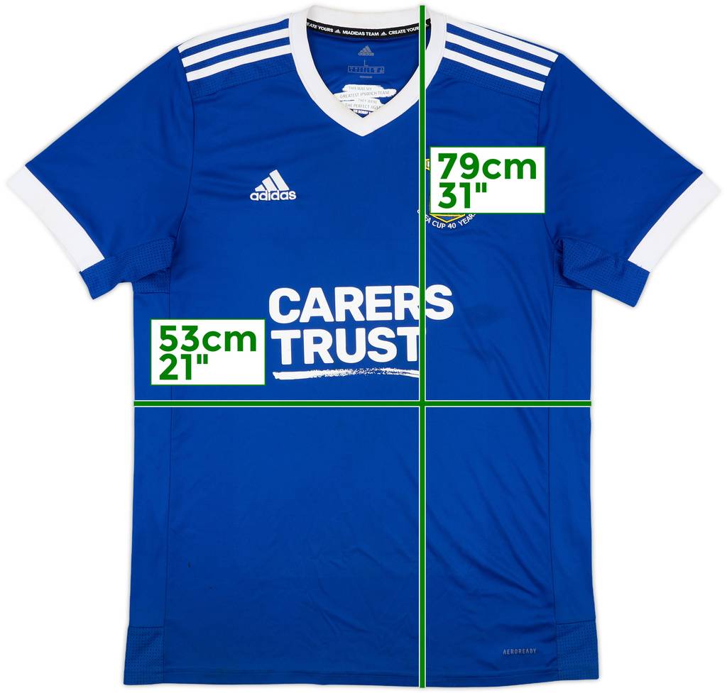2010-11 Ipswich Home Shirt - 6/10 - (L)
