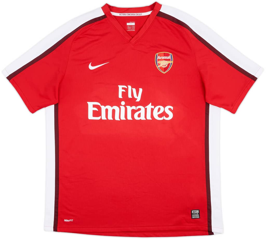 2008-10 Arsenal Home Shirt - 7/10 - (XL)
