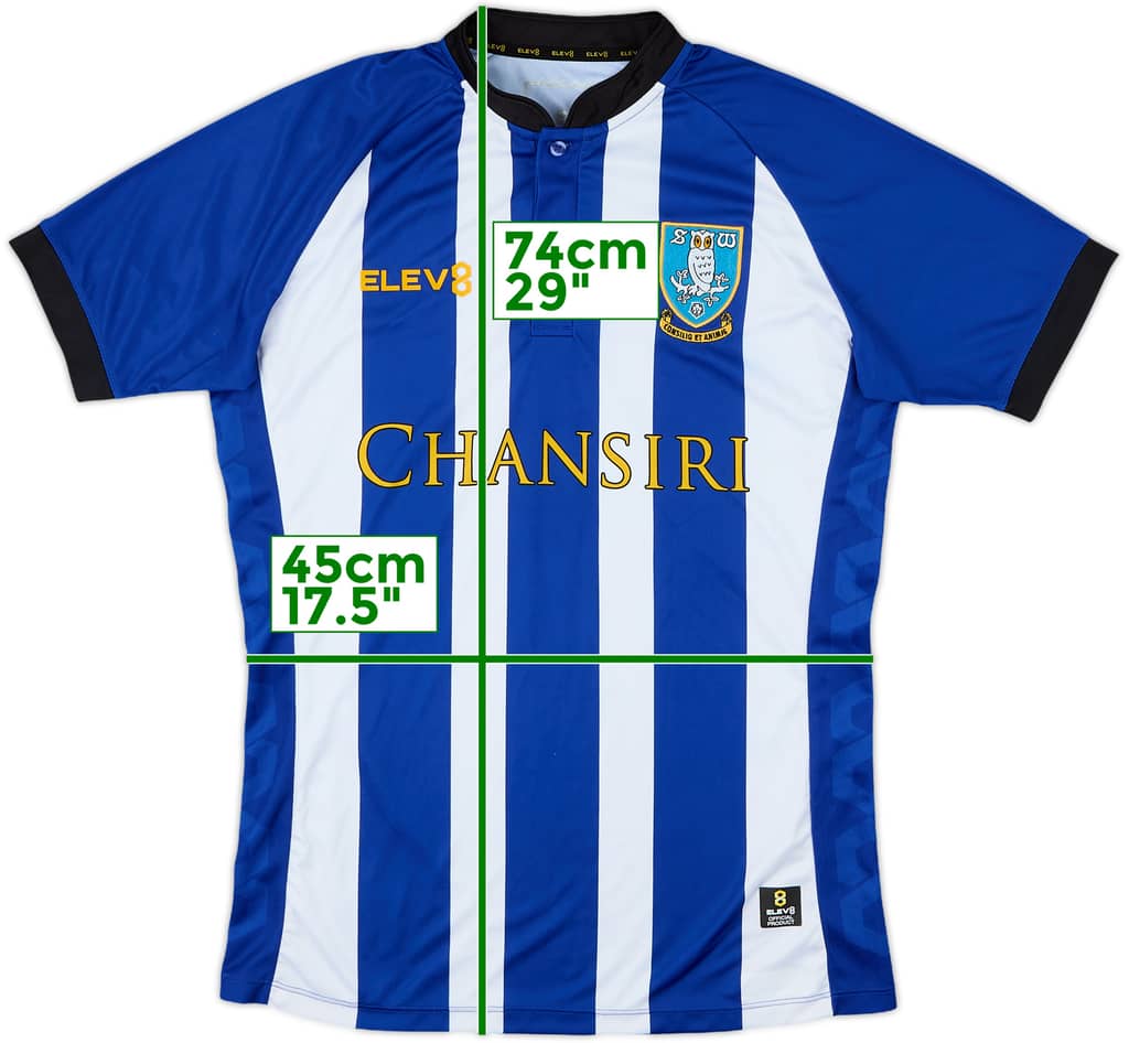 2018-19 Sheffield Wednesday Home Shirt - 8/10 - (Women's M)
