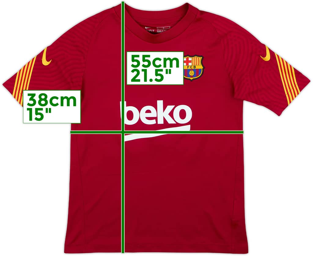 2020-21 Barcelona Nike Training Shirt - 5/10 - (M.Boys)
