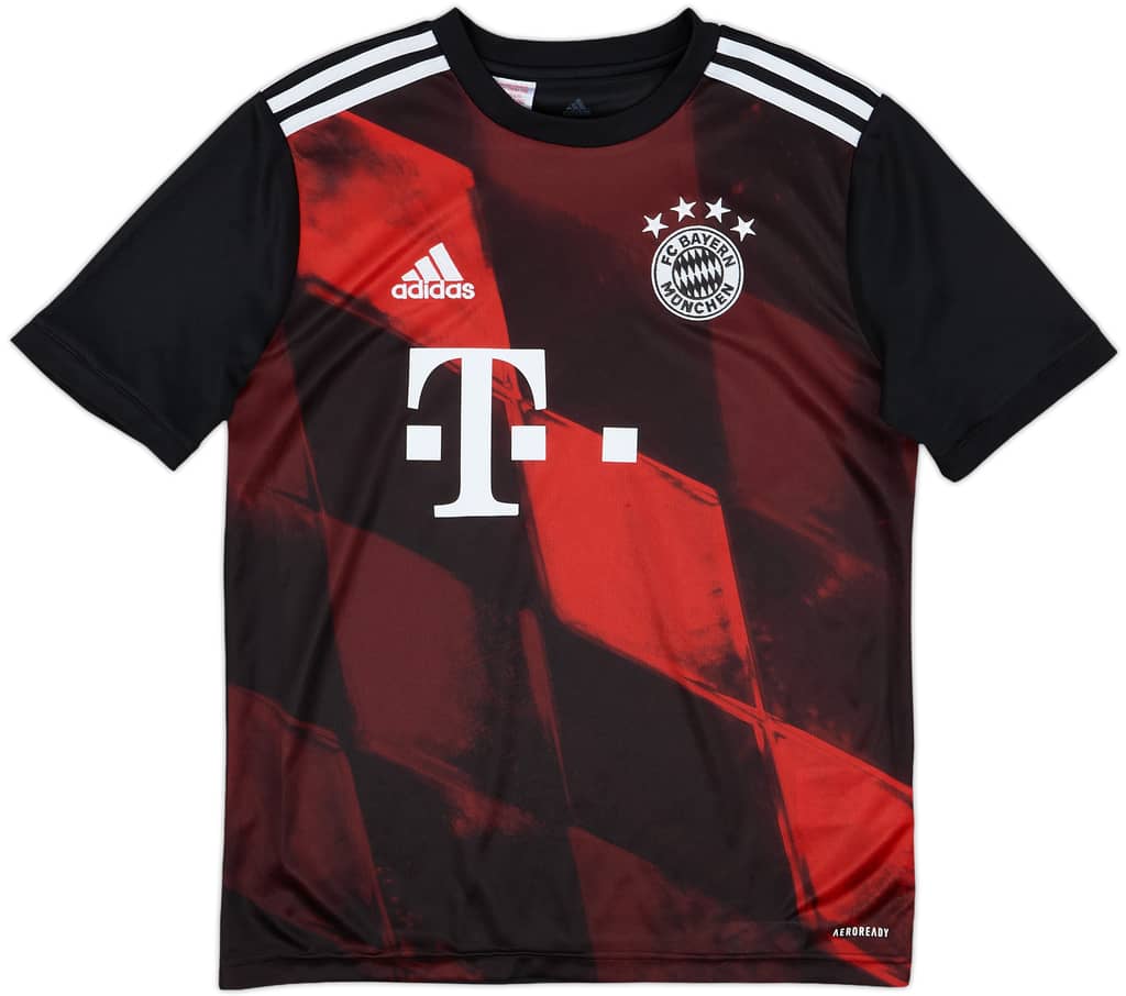 2020-21 Bayern Munich Third Shirt - 9/10 - (L.Boys)