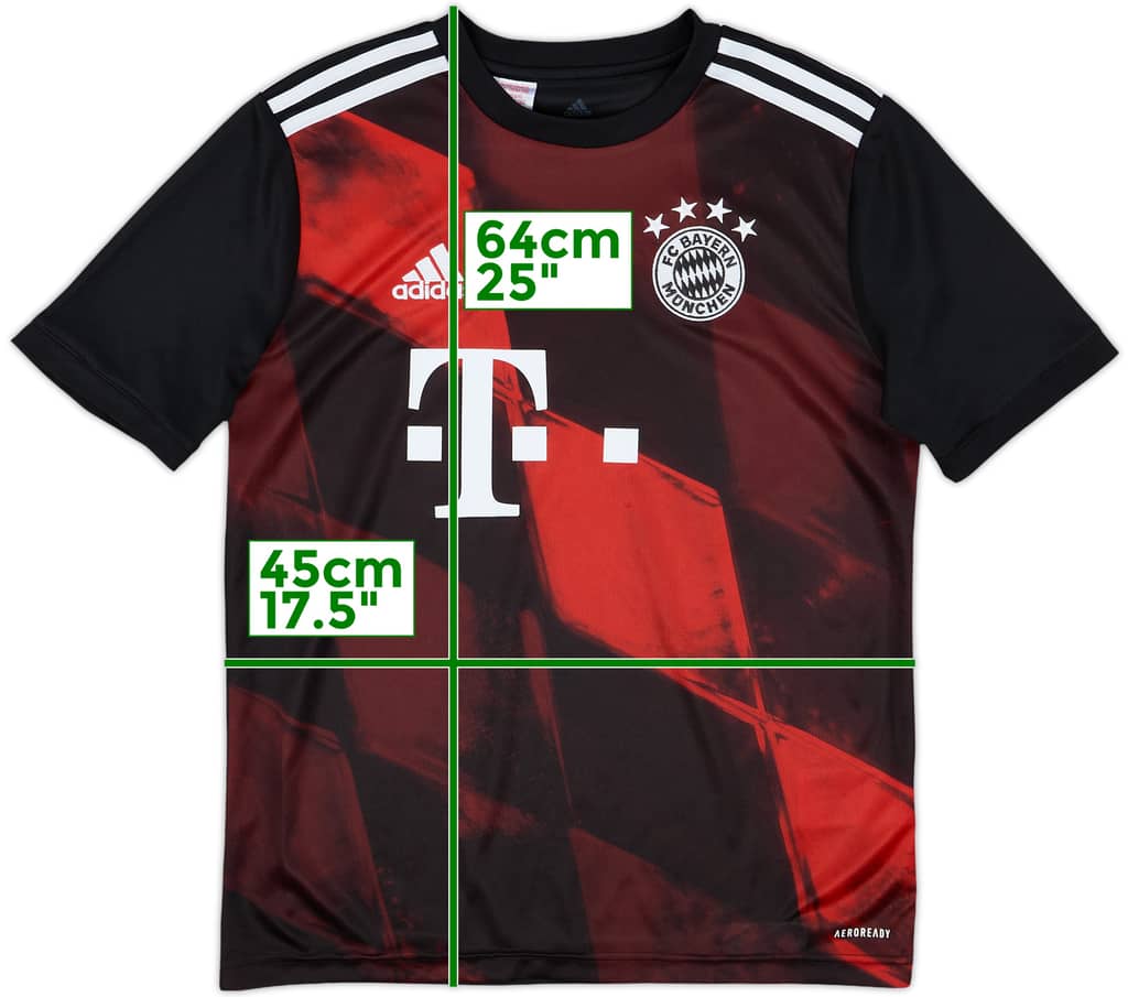2020-21 Bayern Munich Third Shirt - 9/10 - (L.Boys)
