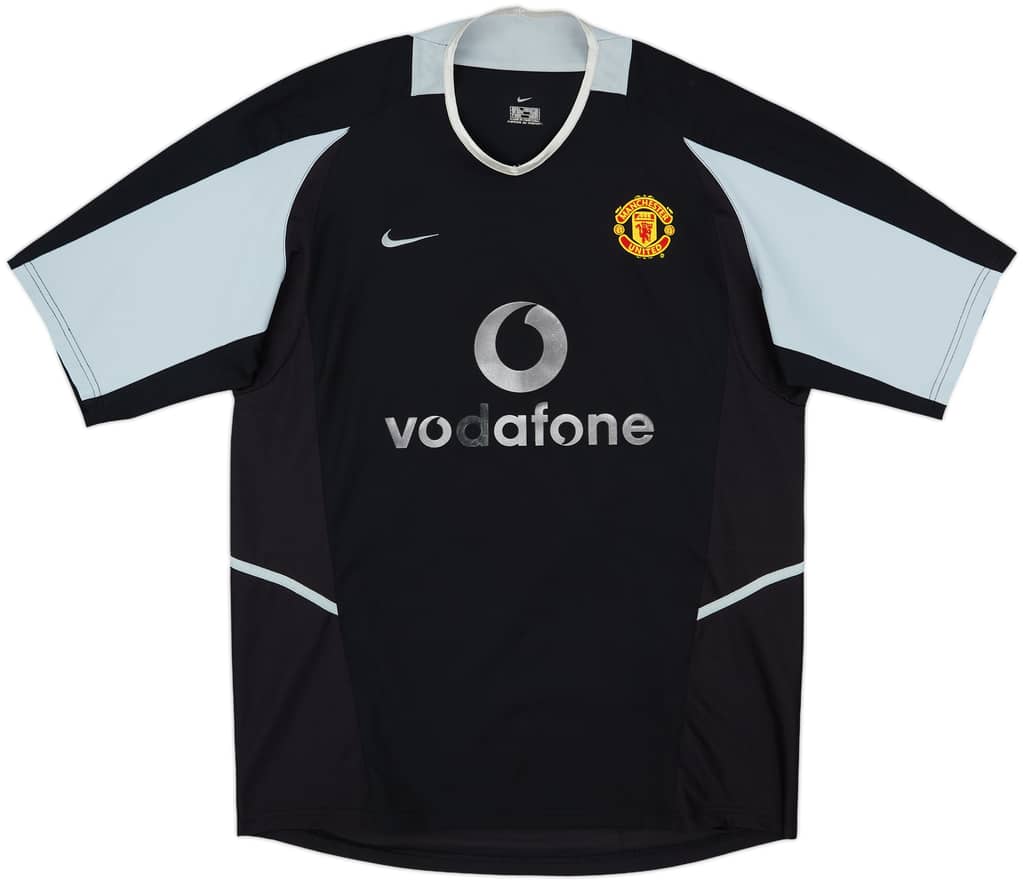 2002-04 Manchester United GK S/S Shirt - 5/10 - (L)